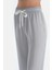 Açık Gri Biyeli Dokuma Pantolon 5