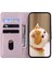 IPhone 16 Için Flip Case Pro Kart Yuvası Tutucu Kickstand Deri Cüzdan Kedi (Yurt Dışından) 3
