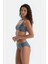 Multicolor Üçgen Geniş Bikini Üst 3