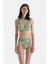 Multicolor Üçgen Geniş Bikini Üst 4