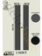 Antrasit (2 Adet) 60X240CM Yeni Nesil Akustik Ahşap Duvar Paneli 1