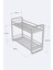 Masa Tezgah Üstü Düzenleyici Metal Organizer Raf Banyo Mutfak Rafı Baharatlık Makyaj Standı 5