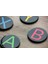 Ylndesign Wood&craft Xbox Temalı El Boyaması ve Epoksi Kaplamalı Bardak Altlıkları 5