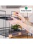 50X25 3 Katlı Tel Stand - Ürün Teşhir Standı ve Raf Organizeri | Market, Bakkal, Eczane Için Sergileme Standı 5