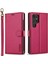 Samsung Galaxy S24 Için Flip Case Ultra Kickstand Pu Deri Cüzdan Kılıf 2 (Yurt Dışından) 1