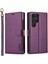 Samsung Galaxy S24 Için Flip Case Ultra Kickstand Pu Deri Cüzdan Kılıf 2 (Yurt Dışından) 1