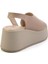 Bej Kadın Sandalet K05154100609 4