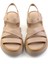 Bej Leather Kadın Sandalet K05299113603 2