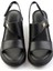 Siyah Leather Kadın Sandalet K05299112703 2