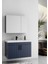 Lizbon 80 cm Lake Lacivert Banyo Dolabı 1