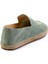 Yeşil Leather Erkek Espadril E01558000102 3