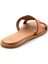 Turuncu Leather Kadın Terlik K04507240103 4