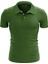 %100 Pamuk Polo T-Shirt Impero Yeşil 1