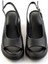Siyah Leather Kadın Sandalet K05299112603 2