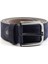 Lacivert Leather Erkek Kemer U08657401702 1