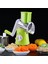 Tutma Kollu Çevirmeli Pratik Rulo Rende Drum Grater (336336) 4