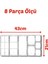 8 Parça Çekmece Içi, Çok Amaçlı Düzenleyici Organizer Seti 7
