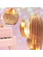 LED Işıklı Sevimli Kaktüs Dekoratif Masa Lambası Mini Biblo Gece Lambası- Gold 4