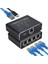 Ethernet Splitter 1x4 4 Port Ethernet Çoklayıcı 1000MBPS Cat5 Cat6 RJ45 Kablo Çoklayıcı 1