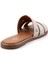 Bej Leather Kadın Terlik K04073101903 4