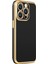 Apple iPhone 14 Pro Max Kılıf Gold Köşeli Renkli Kırılmaz Esnek Silikon Bark Kapak 1