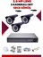 3 Kameralı Set - 5mp Sony Lensli Full Hd Gece Görüşlü Güvenlik Kamerası Sistemi - WG5IR4VRH6 1