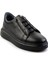 Siyah Siyah Leather Erkek Casual Ayakkabı E01084211343 3
