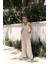 Bhioctoria Bej Straplez Crop Pantolon Takım 2