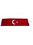 Türk Bayraklı Torpido Pandizot Üstü Peluş Halı Ay Yıldız Torpido Örtüsü 150X40CM 2