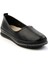 Siyah Leather Kadın Babet K01140004903 2
