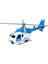 Sesli ve Işıklı Çek Bırak Die Cast Helikopter - Polis 2
