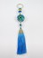 Mavi Epoksi Nazar Boncuklu Gösterişli Anahtarlık, El Yapımı Hediyelik Aksesuar Araba Süsü 5