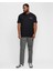 Jack&jones 12158505 Sol Gogus Yazılı Buyuk Beden Kısa Kol Tshırt 4