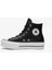 Chuck Taylor All Star High Lift Platform Deri Unisex Siyah Sneaker 4