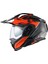 X.wed 3 Furka Karbon Turuncu-Gri Kask 1