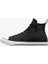 Chuck Taylor All Star Unisex Siyah Deri Sneaker 4