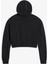 Classic Kadın Siyah Hoodie 2