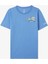 Trail Mix Flower Çocuk Mavi T-Shirt 1