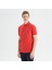 Erkek Kırmızı Slim Fit Kısa Kollu Polo 1