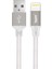 BL71 USB Lightning 2.4A 1.2m Data ve Şarj Kablosu Beyaz 2