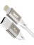 BL71 USB Lightning 2.4A 1.2m Data ve Şarj Kablosu Beyaz 3