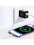 BL71 USB Lightning 2.4A 1.2m Data ve Şarj Kablosu Beyaz 4
