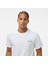 Loose Fit Erkek Grafik Baskılı Beyaz T-Shirt 4