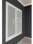 Gece Gündüz Katlanabilir Beyaz Çiftli Plise Perde, Cam Balkon Perdeleri, Pvc Pencere Perdeleri 3