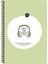 Hisli Şeyler A4 Çizgili Spiralli Stickerli Defter Dinlenmek Istiyorum 1