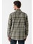 Uzun Kollu Ekoseli Gabardin Sert Yaka Cepli Garnili Casual Comfort Fit Gömlek 1004235110 2