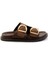 Kahve Leather Kadın Terlik K04666013901 1