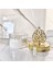 Lux Home Mika Gold Kapakli %100 Doğal Soya Wax Mum 2