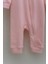 Fermuarlı Patiksiz Tulum - Pureline Series - Pembe 6