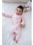 Fermuarlı Patiksiz Tulum - Pureline Series - Pembe 3
